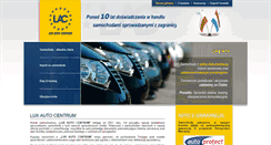 Desktop Screenshot of luxautokomis.pl